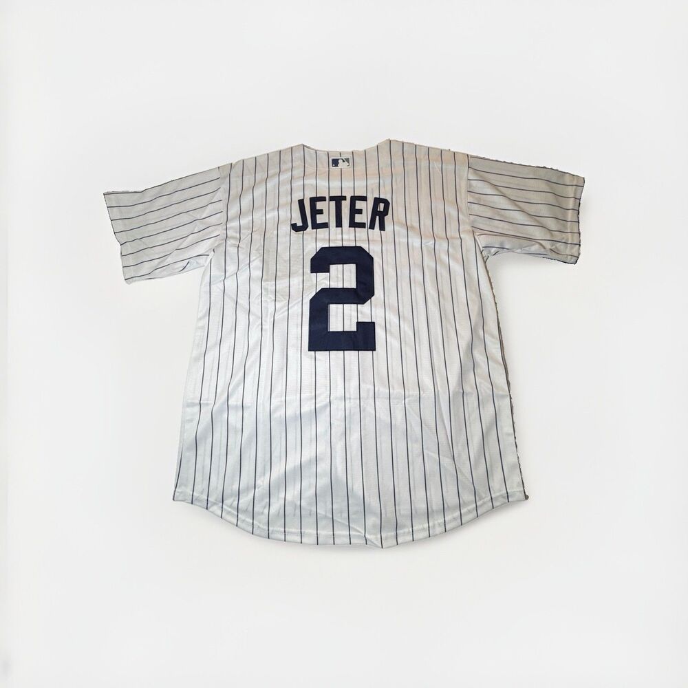 NWT Nike Derek Jeter #2 Yankees Limited Stitched Jersey XL Pinstripe